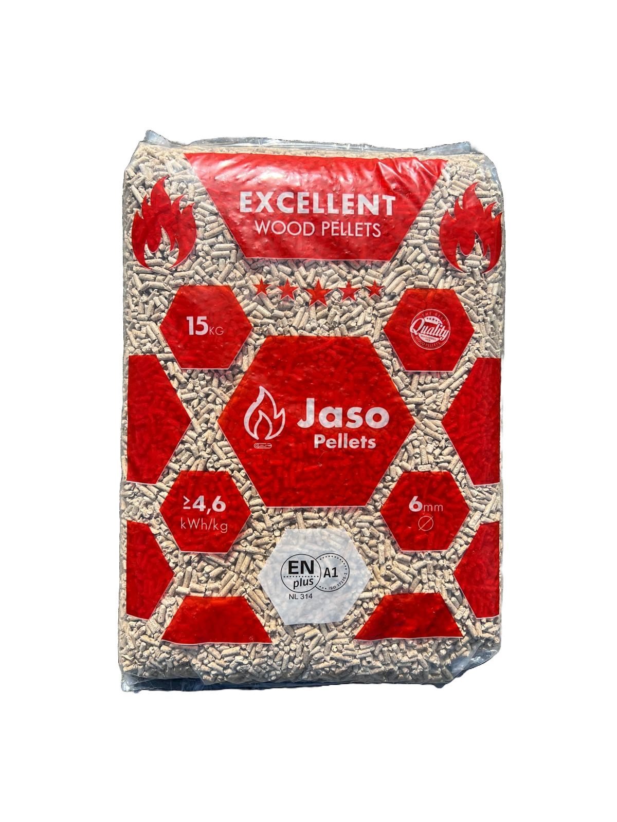 Jaso Excellent houtpellets 15kg